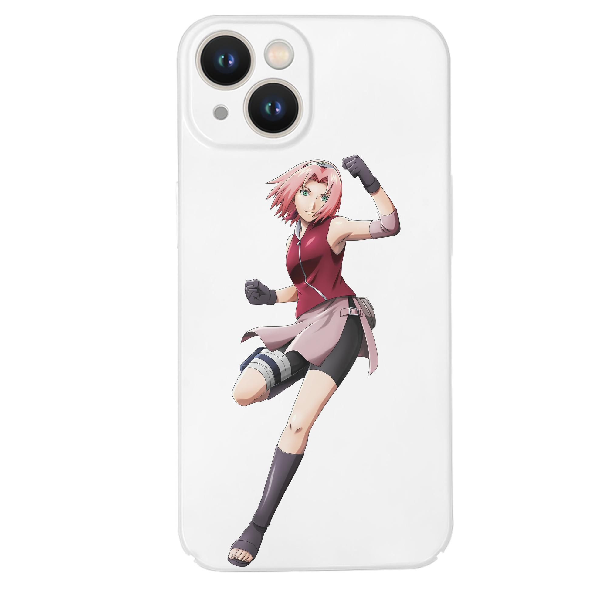 （画像用） NARUTO -ナルト- 春野サクラ Haruno Sakura 【iPhone 14シリーズ対応】ハードケース